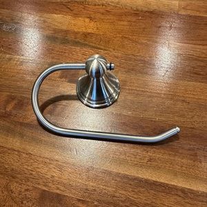 Toilet paper holder - polished chrome